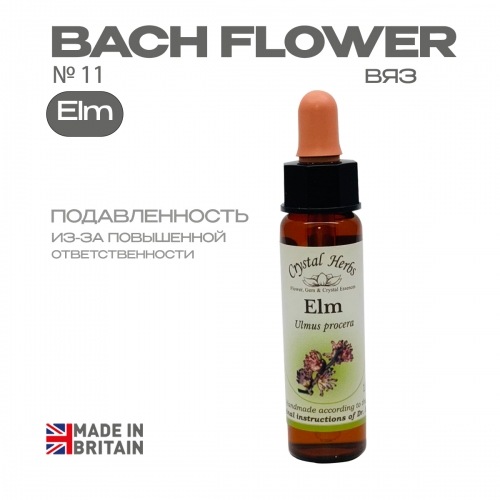 №11 Elm (Вяз) Элм - 10 мл. Англия №11 Elm (Вяз) Элм - 10 мл. Англия